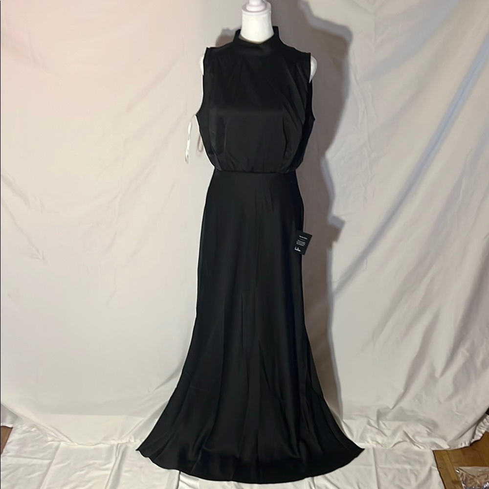 Lulus Elegant Black Sleeveless Maxi Dress